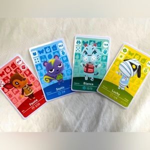 Animal crossing amiibo cards